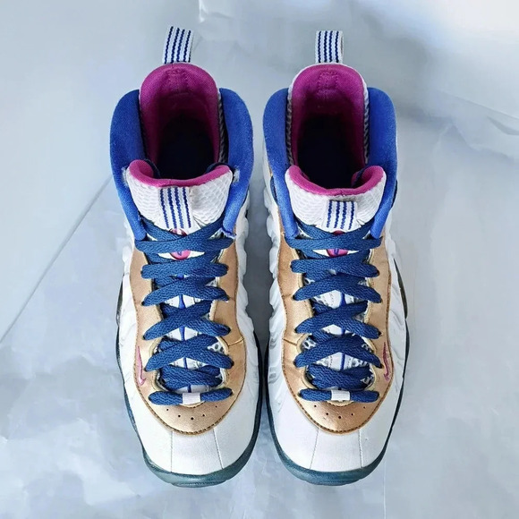 Nike GS Air Foamposite One Peanut Butter & Jelly Size 4Y (23cm) - Picture 2 of 8